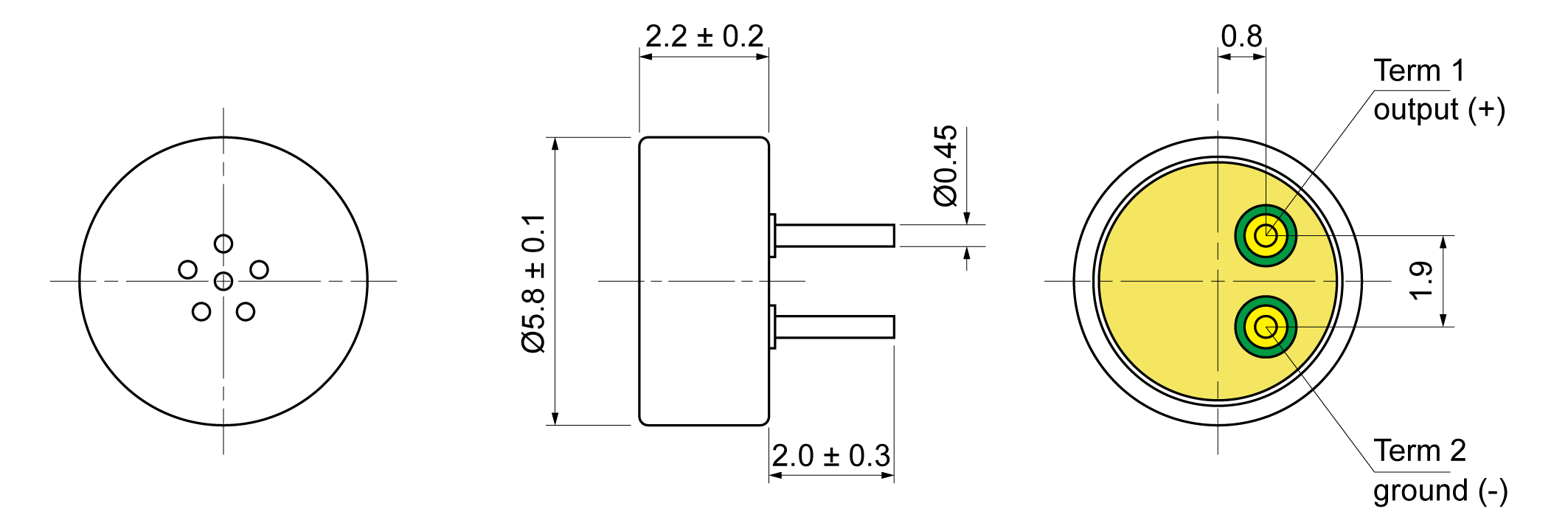 CMO5822-2022-403P Mechanical Drawing